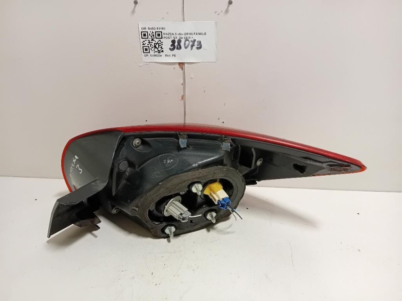 Fanale POST SX B45D-51160 Mazda 3 III 2016