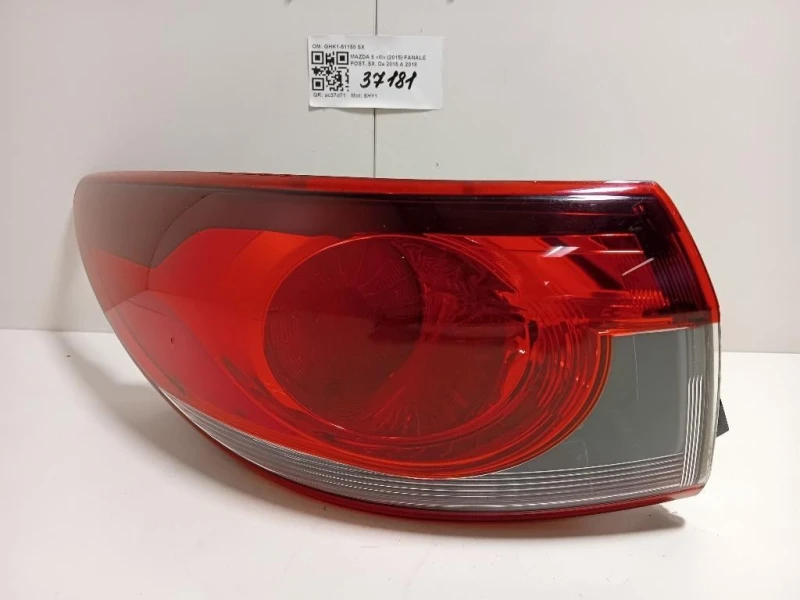 Fanale POST SX GHK1-51150 SX Mazda 6 III 2015