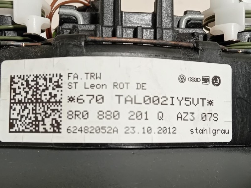 Air-bag Guidatore 8R0 880 201 Q Audi Q5 8RB 2012