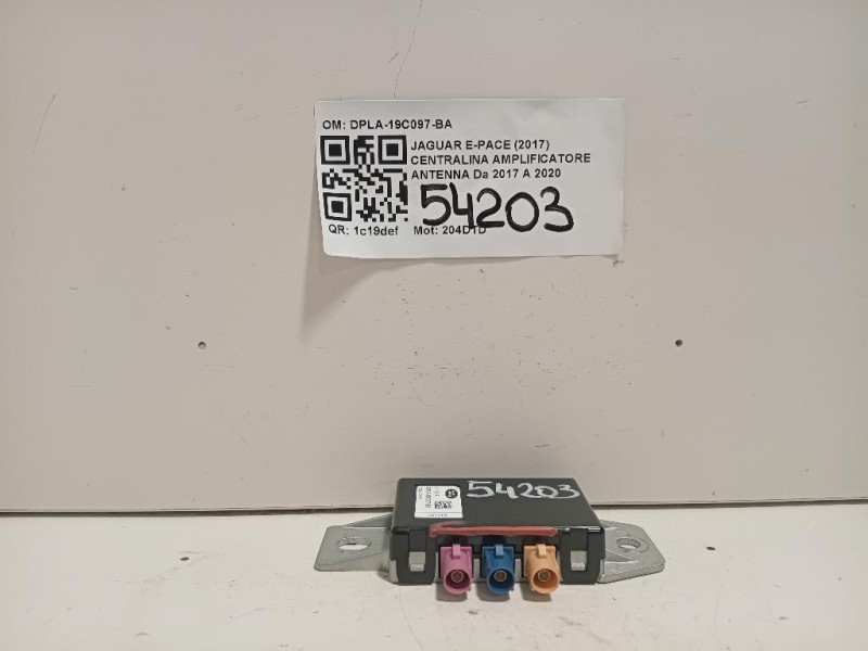 Centralina Amplificatore Antenna DPLA-19C097-BA Jaguar E-pace 2017