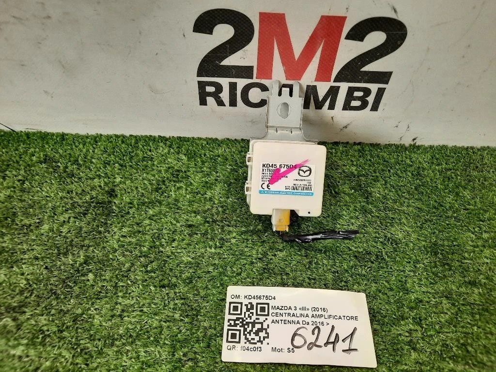 Centralina Amplificatore Antenna KD45675D4 Mazda 3 III 2016