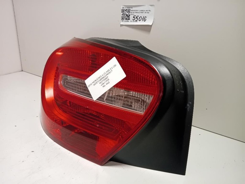 Fanale POST SX A1769060100 Mercedes Classe A W176 2015