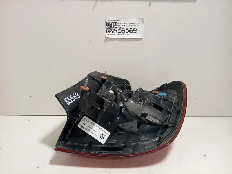 Fanale POST SX A1779068900 Mercedes Classe A W177 2018