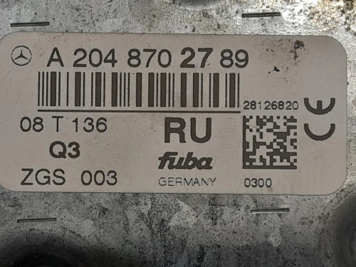 Centralina Amplificatore Antenna A2048702789 Mercedes Classe C W204 2011