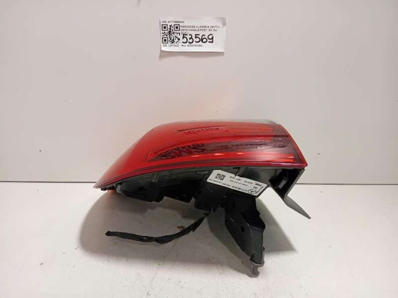 Fanale POST SX A1779068900 Mercedes Classe A W177 2018