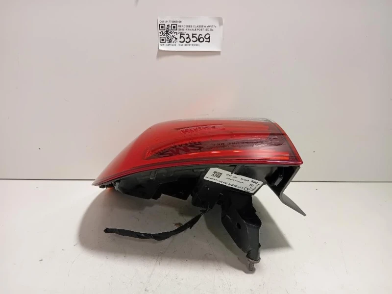 Fanale POST SX A1779068900 Mercedes Classe A W177 2018