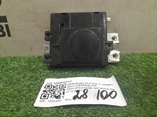 Centralina Amplificatore Antenna A2048702789 Mercedes Classe C W204 2011