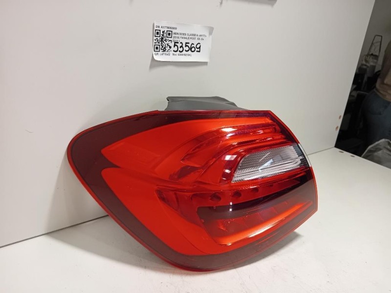 Fanale POST SX A1779068900 Mercedes Classe A W177 2018