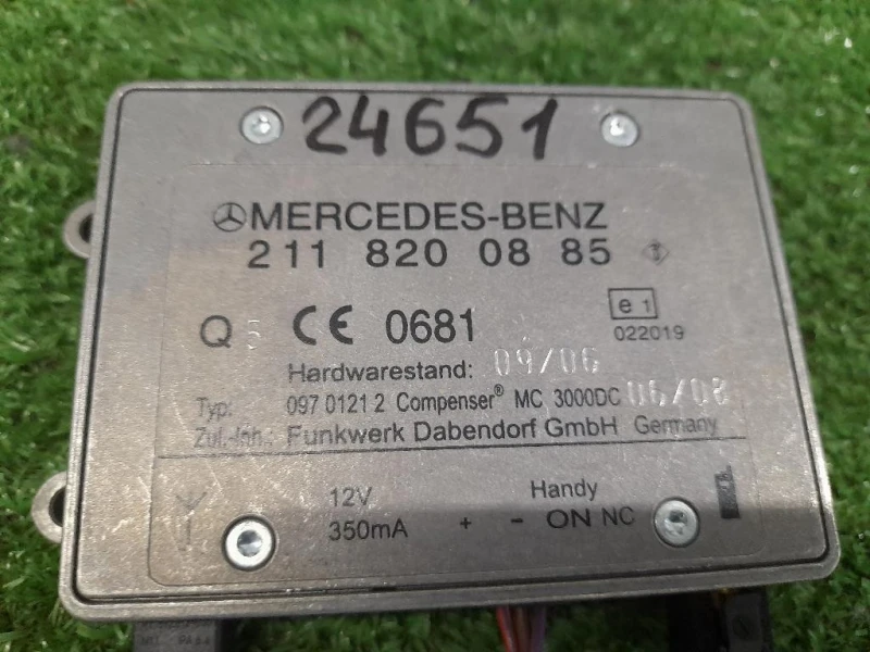 Centralina Amplificatore Antenna 2118200885 Mercedes Classe CLK C209 2003