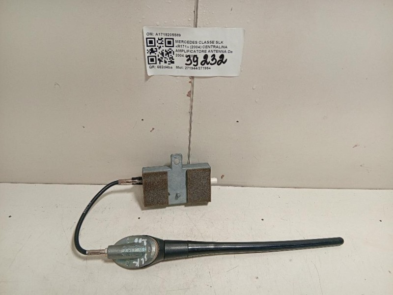 Centralina Amplificatore Antenna A1718205589 Mercedes Classe SLK R171 2004