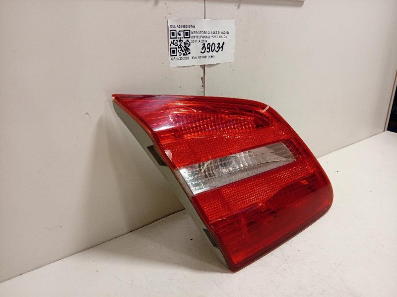 Fanale POST SX A2468200764 Mercedes Classe B W246 2012