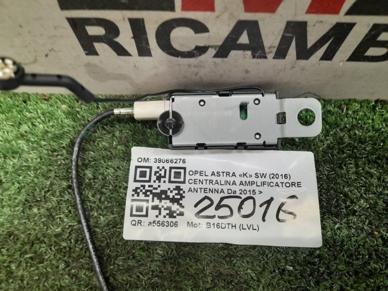 Centralina Amplificatore Antenna 39066276 Opel Astra K SW 2016