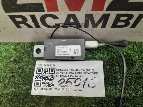 Centralina Amplificatore Antenna 39066276 Opel Astra K SW 2016