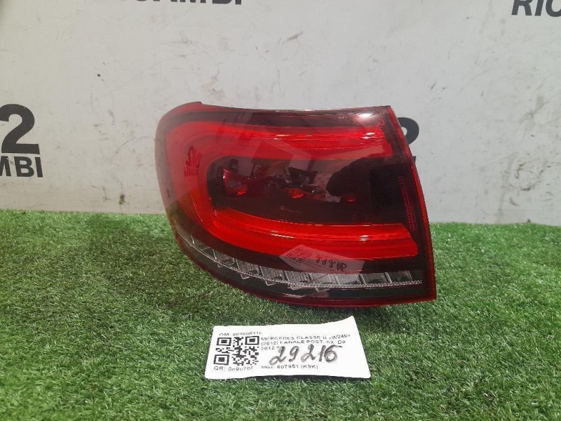 Fanale POST SX A2479066500 Mercedes Classe B W247 2019