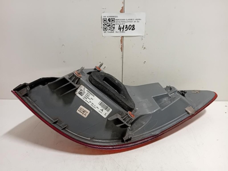 Fanale POST SX A2059060203 Mercedes Classe C S205 SW 2014