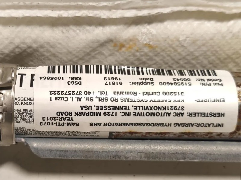 Air-bag A Tendina SX 519584600 Fiat 500L 2013