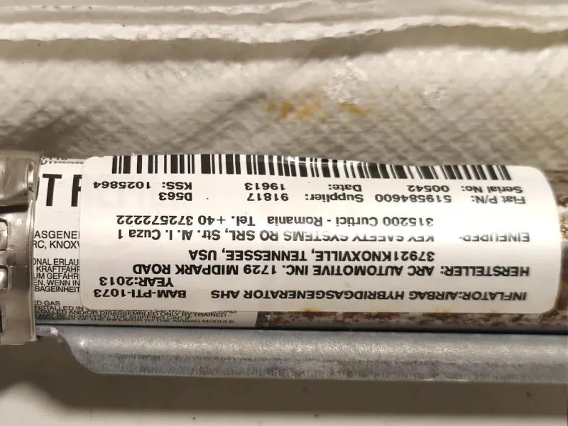 Air-bag A Tendina SX 519584600 Fiat 500L 2013