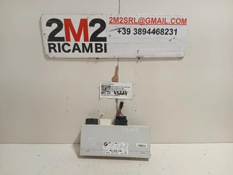 Centralina Apertura Elettrica Portello POST 6135 7384722 Bmw Serie 3 F30 Berlina 2012