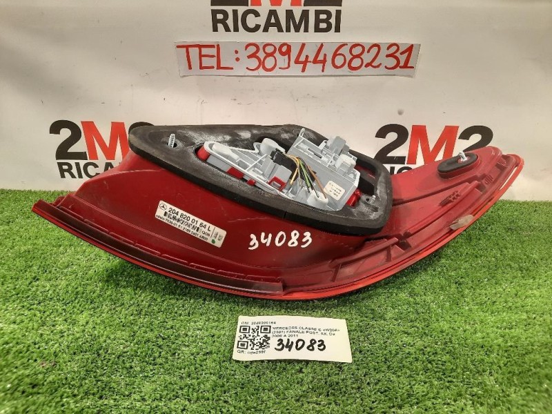 Fanale POST SX 2048200164 Mercedes Classe C W204 2007