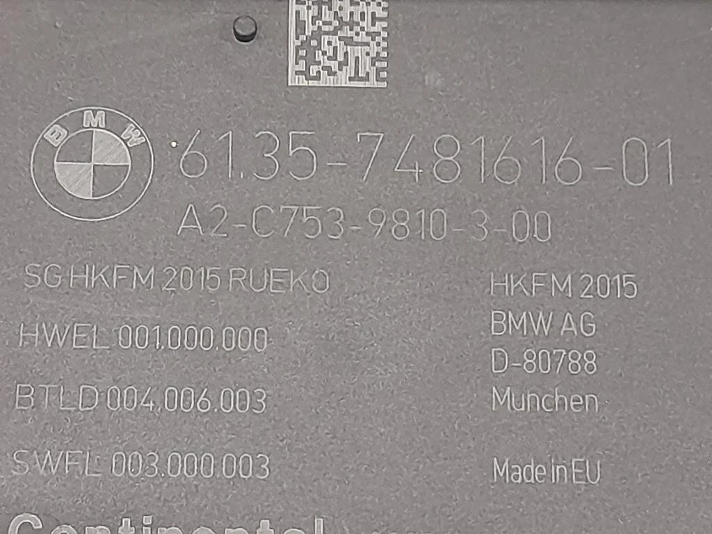 Centralina Apertura Elettrica Portello POST 949141901 Bmw Serie 3 F31 Touring 2015