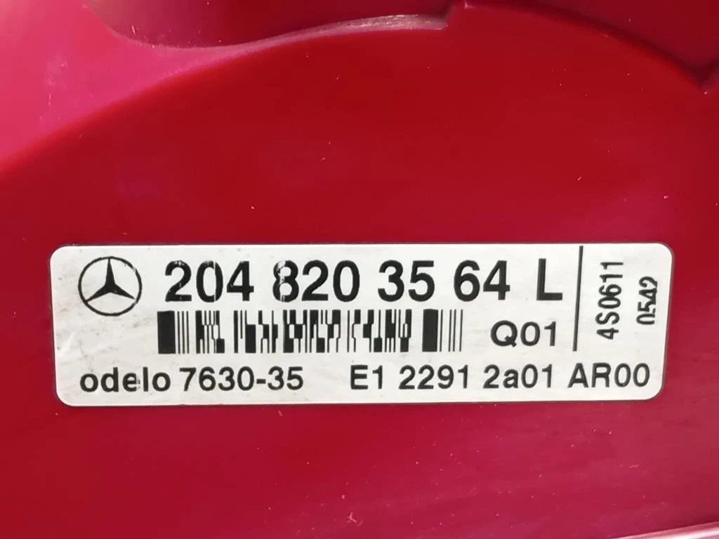 Fanale POST SX 2048203564 Mercedes Classe C W204 2011