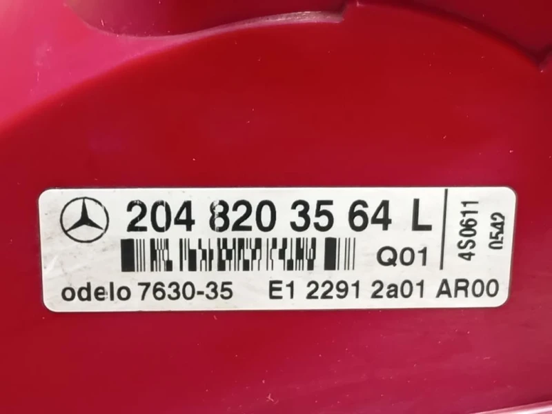 Fanale POST SX 2048203564 Mercedes Classe C W204 2011