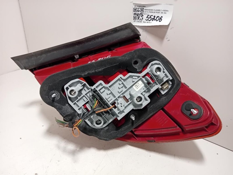 Fanale POST SX 2048203564 Mercedes Classe C W204 2011