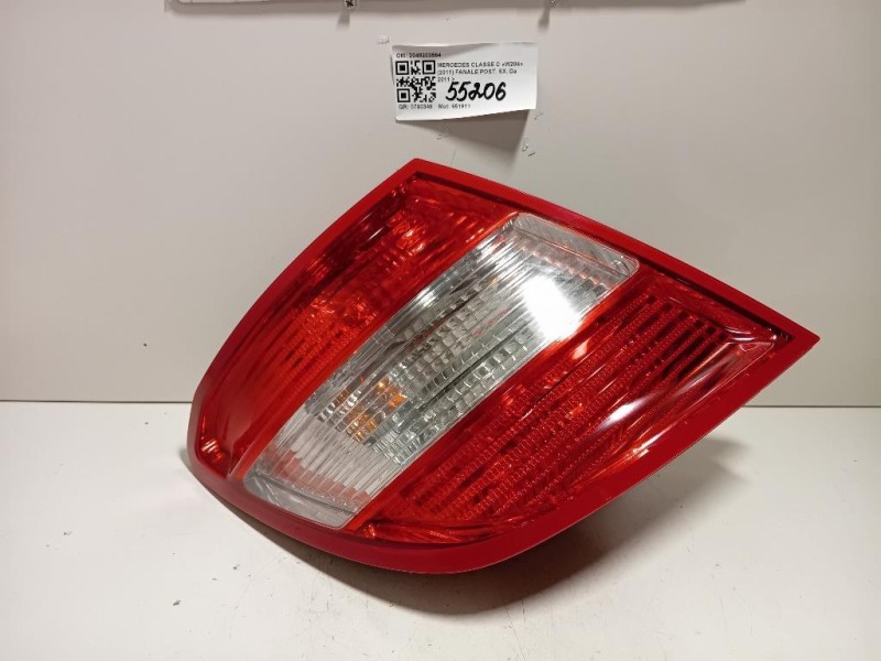 Fanale POST SX 2048203564 Mercedes Classe C W204 2011