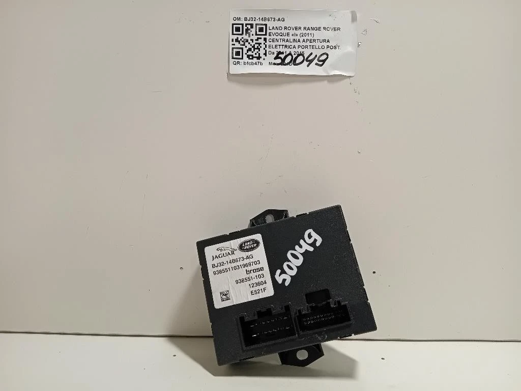 Centralina Apertura Elettrica Portello POST BJ32-14B673-AG Land Rover Range Rover Evoque I 2011