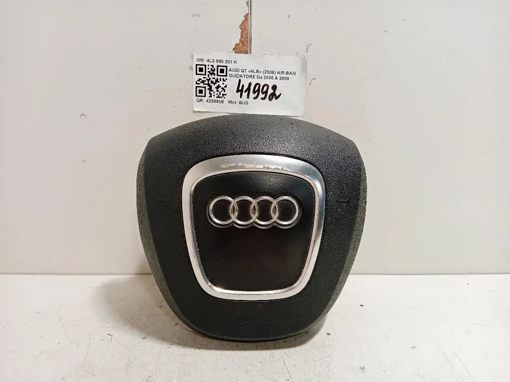 Air-bag Guidatore 4L0 880 201 K Audi Q7 4LB 2006