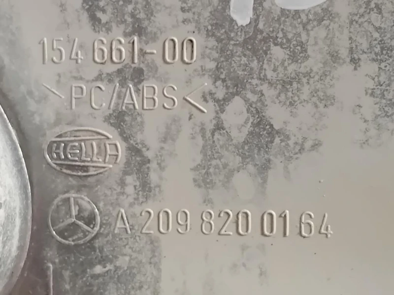 Fanale POST SX A2098200164 Mercedes Classe CLK C209 2003