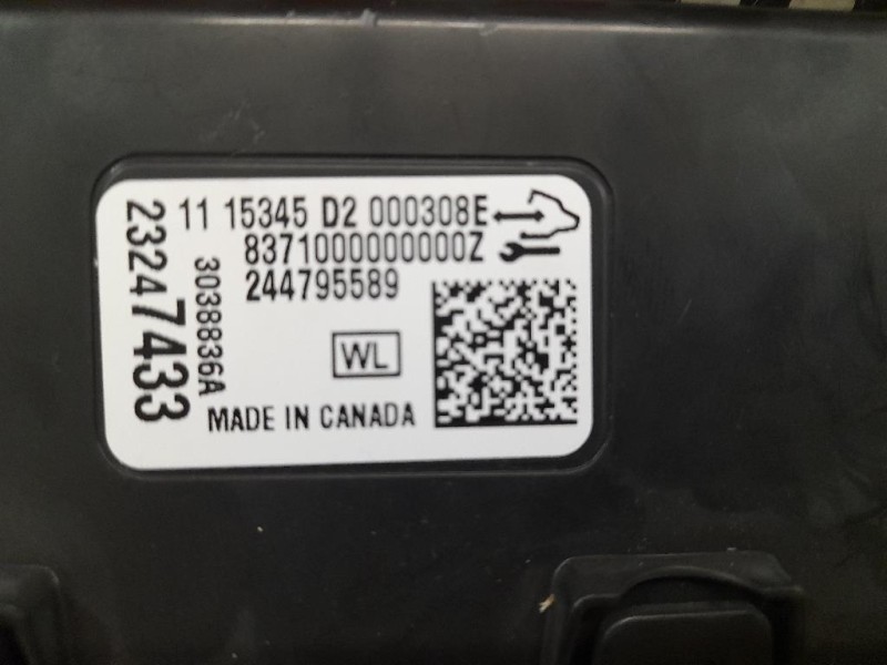 Centralina Apertura Elettrica Portello POST 23247433 Opel Astra K SW 2016