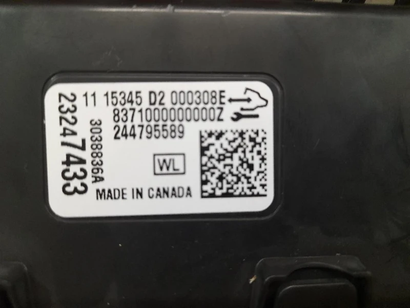 Centralina Apertura Elettrica Portello POST 23247433 Opel Astra K SW 2016