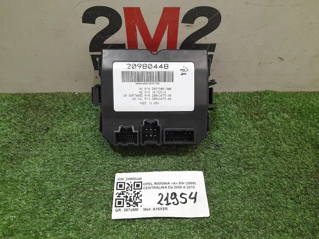 Centralina Apertura Elettrica Portello POST 20980448 Opel Insignia A SW 2009
