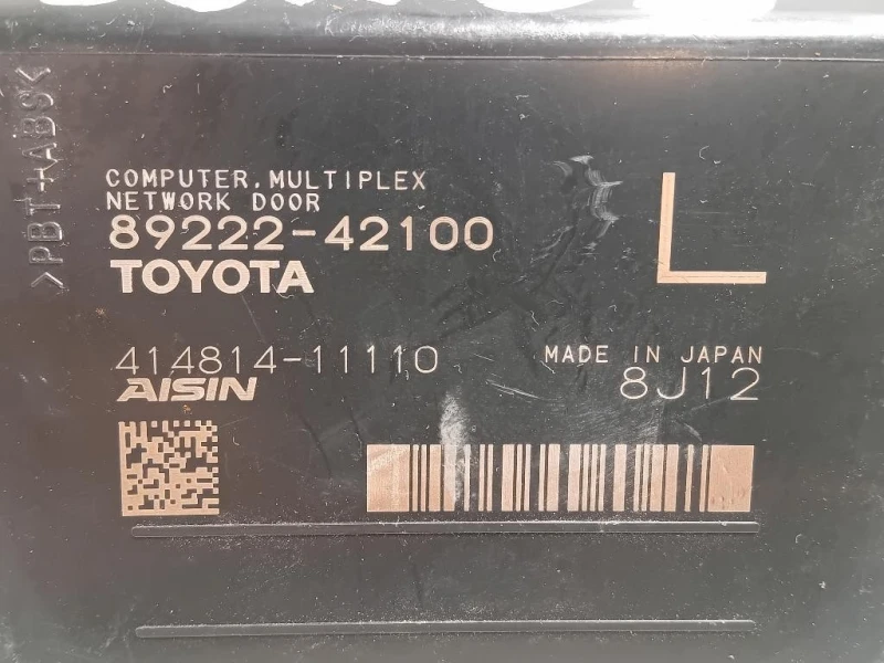 Centralina Apertura Elettrica Portello POST 8922242100 Toyota RAV 4 V 2018