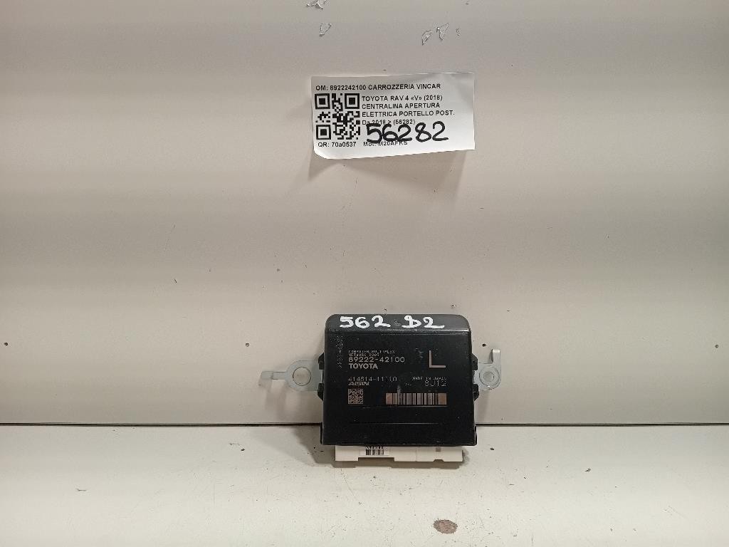 Centralina Apertura Elettrica Portello POST 8922242100 Toyota RAV 4 V 2018