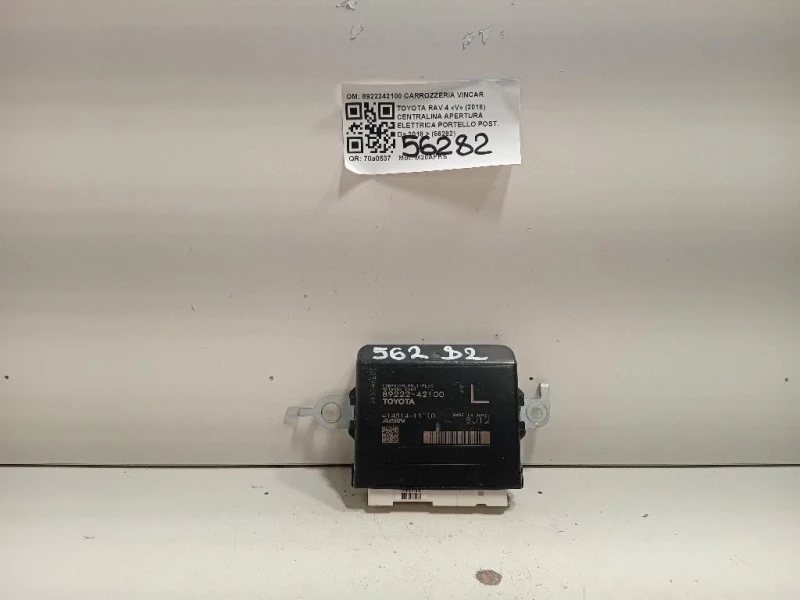 Centralina Apertura Elettrica Portello POST 8922242100 Toyota RAV 4 V 2018