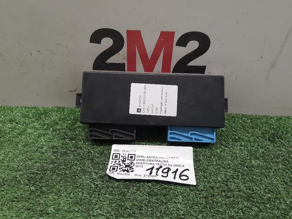 Centralina Apertura Tetto 13197774 Opel Astra H Cabrio 2005