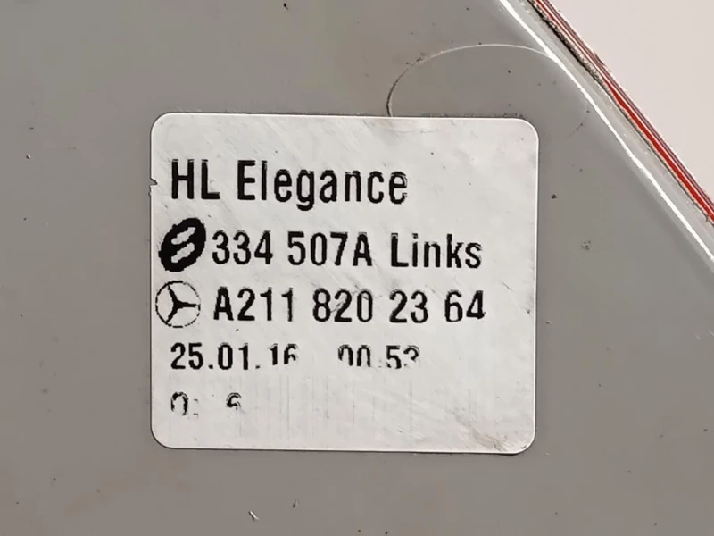 Fanale POST SX A2118202364 Mercedes Classe E W211 2002