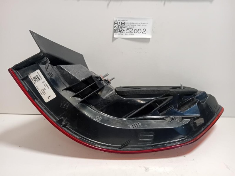 Fanale POST SX A2129060703 Mercedes Classe E W212 2009