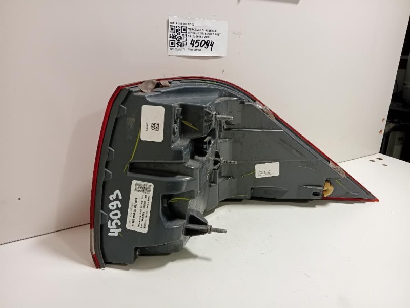 Fanale POST SX A 166 906 57 02 Mercedes Classe GLE W166 2015