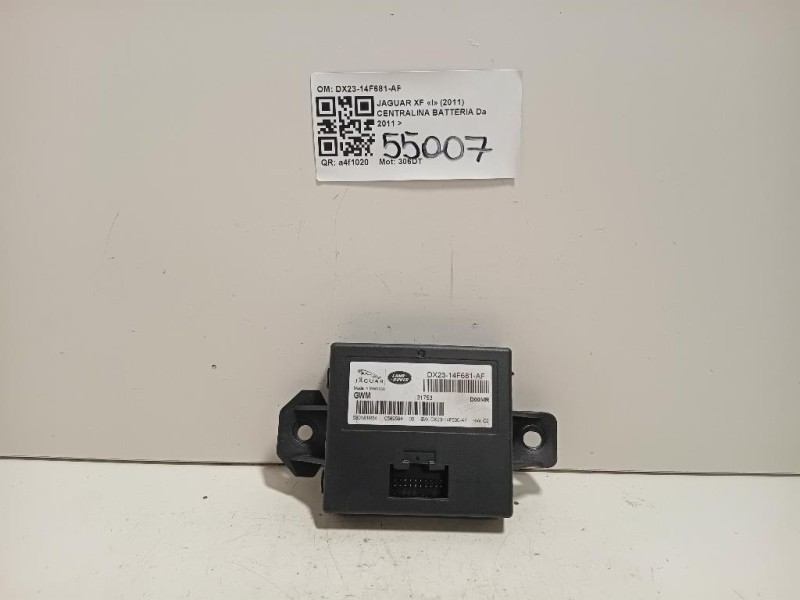 Centralina Batteria DX23-14F681-AF Jaguar XF I 2011