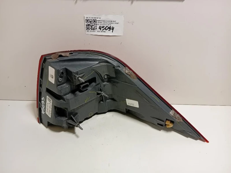 Fanale POST SX A 166 906 57 02 Mercedes Classe GLE W166 2015