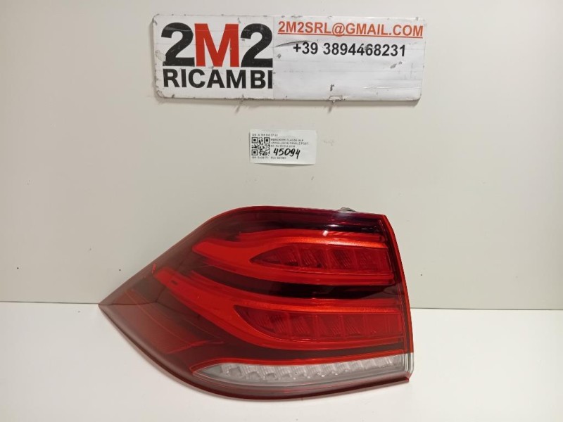 Fanale POST SX A 166 906 57 02 Mercedes Classe GLE W166 2015