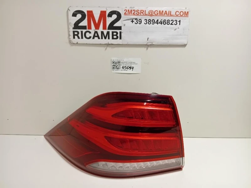Fanale POST SX A 166 906 57 02 Mercedes Classe GLE W166 2015