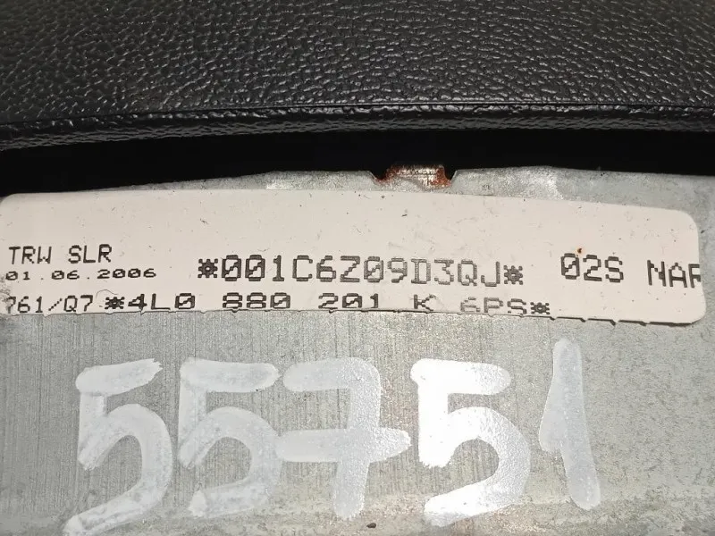 Air-bag Guidatore 4L0880201K Audi Q7 4LB 2006