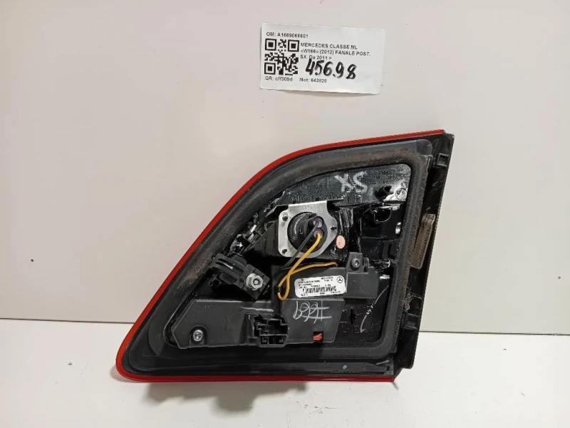 Fanale POST SX A1669068601 Mercedes Classe ML W166 2012