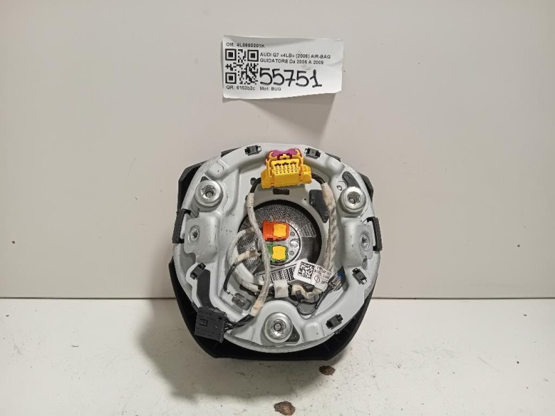 Air-bag Guidatore 4L0880201K Audi Q7 4LB 2006