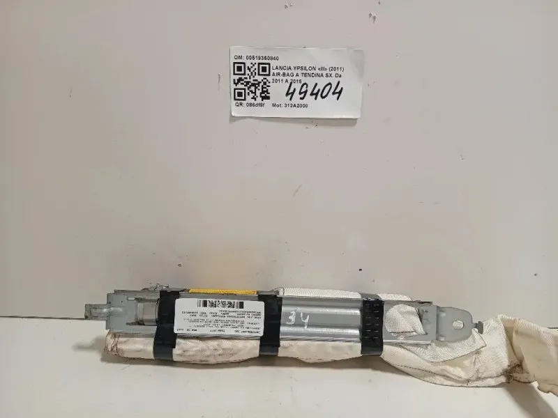 Air-bag A Tendina SX 00519360840 Lancia Ypsilon III 2011