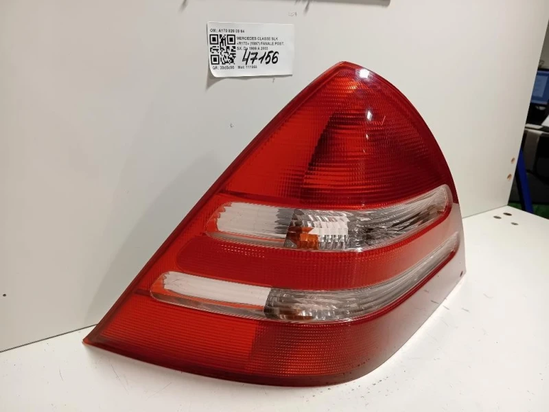 Fanale POST SX A170 820 09 64 Mercedes Classe SLK R170 1997